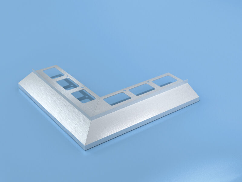 B13b1 DRIP-MOULDING PROFILE CORNER 40MM - OUTER