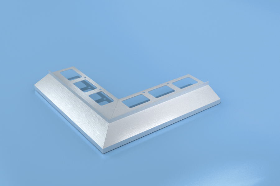 B13b1 DRIP-MOULDING PROFILE CORNER 40MM - OUTER
