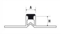 A14 DILATAČNÍ PROFIL PVC - Obrázek 2